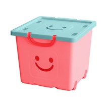 보노하우스 파스텔믹스 무빙 해피박스 44L, 핑크 + 블루(뚜껑), 1개