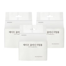 굿픽스 사선컷팅 테이프클리너 의류용 리필테이프 3p, 3세트