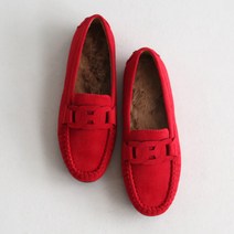 단골언니 여성용 털단화 드라이빙 안젤라 로퍼