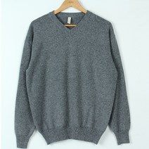 플레이즈 남성용 캐시미어혼방 브이넥 니트티셔츠