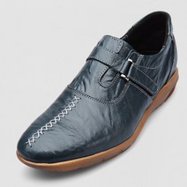 보닌 남성용 천연양가죽 스티치 포인트 몽크스트랩 캐주얼 구두 GG0