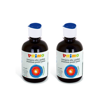 종이나라 프리모 템페라 물감 검정 2p, 300ml, 1색