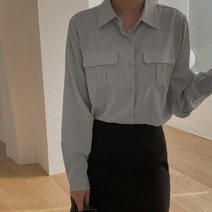로렌하이 베브 포켓 블라우스