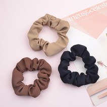 메르시밴드 심플베이직 곱창 머리끈 3p세트