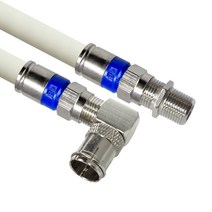 마하링크 고급형 RF 안테나 5C 꺾임 연장 동축 케이블, MLZ-RLAW020(화이트)