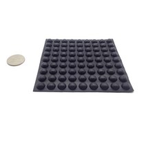 3M 범폰 미끄럼방지 스티커 검정 A0027 81p, 1개