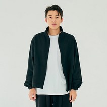 빅사이즈클럽 CRAMP 남성용 미니멀 집업