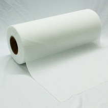 접착 심지롤 21.5 x 1800 cm, 흰색, 1개