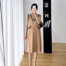 에스텔라 잔향 임산부 셔츠 원피스 sds110