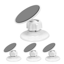 윈프라이스 나노겔 멀티 거치대 원형, 화이트, 4개