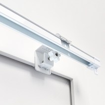 감성다는남자 안뚫어고리 안뚜리 레일용 1단, 화이트, 3개