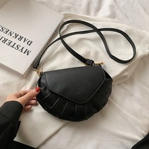 소프트 만두 인조가죽 크로스백 미니백