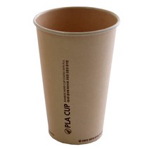 PLA코팅 싱글 종이컵 480ml, 50개입, 1박스