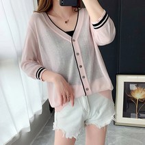 유니제이 여성용 토모 썸머 쿨 가디건