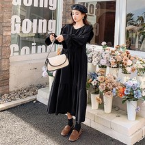 민성컴퍼니 유럽스타일 임산부 D라인 원피스