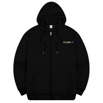 크로스닷 베이직폰트홀로 후드집업 CHD_0015