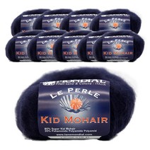 쎄비 몬디알 키드 모헤어실 10p, 49 남색