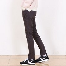 페이퍼먼츠 남성용 면 기모 스판 일자 치노 팬츠 13622