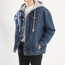 마인플로우 남성용 후드탈부착 청자켓 WSJM305