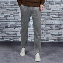타운클로 남성용 코듀로이 세미와이드 밴딩 팬츠IN