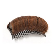 타이탄 정수리 볼륨 뽕 부분가발 9 x 2.5 cm, 브라운, 1개