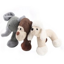 딩동펫 반려동물 애착인형 장난감 3종 세트 25 x 19 cm, 원숭이, 코끼리, 양, 1세트