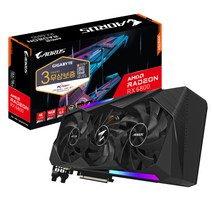기가바이트 AORUS 라데온 RX 6800 Master D6 16GB 그래픽카드 피씨디렉트