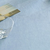 천팜 40수 합사 블리즈 위티 코튼 선염면 패브릭 원단, 1095 블루