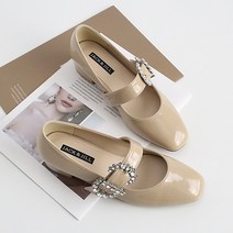 잭앤질 여성용 수제화 보석장식 메리제인슈즈 JA2147