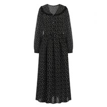 비엔엑스 둥근카라 잔도트 원피스