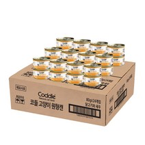 코들 고양이캔 닭 80g, 닭고기 + 새우 혼합맛, 24개