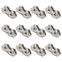 스텐 더블 와이어 클립 3mm, 12개
