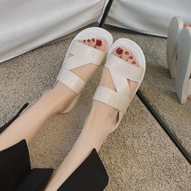 홀리버니 여성용 패션 고무 스트랩 슬리퍼 DUS3