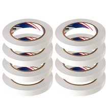 부광테이프 문구용 양면테이프 15mm x 30m, 투명, 8개
