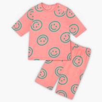 유니프랜드 아동용 스마일 7부 내의 상하의 세트