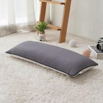 코코보들맘 유아용 Dual 경추베개 커버 + 솜, 그레이