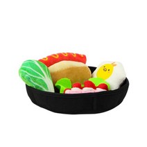 리스펫 강아지 지능개발 장난감 패스트푸드 노즈워크, 핫도그, 1세트