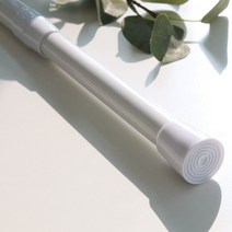 메종텍스타일 못없이 설치하는 텐션봉 6번 22mm, 화이트