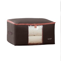 살림의기술 이불 정리함 특대, 브라운, 1개