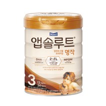 앱솔루트 명작 2FL 분유 3단계, 800g, 1개