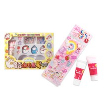 몰랑 스마트톡 꾸미기 키트 + DIY 필통 꾸미기 키트 세트, 혼합색상, 1세트