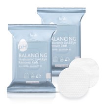 프레티 약산성 히알루로닉 립앤아이 리무버 패드 30p, 55g, 2개