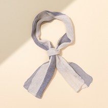 리끌로우 TWO TONE 린넨 스카프