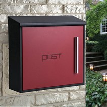 마츠리센 주택 우편함 스퀘어, 레드블랙