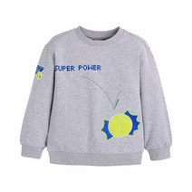 컬리수 아동용 퍼니 그래픽 맨투맨 C231TSG55P