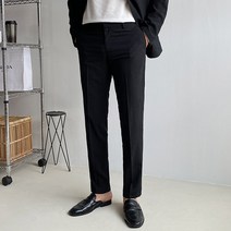 머시따 남성용 세미 포멀 린넨 슬랙스