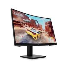 HP 68.6cm QHD 게이밍 커브드 모니터 VA패널 1500R 165Hz, HP X27qc