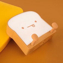다루미 USB 충전 식빵 무드등, 01 군침