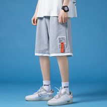 남성용 마켓A 텍디자인 레이어드 반바지