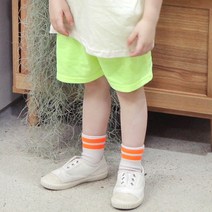 초코몽 아동용 컬러 반바지